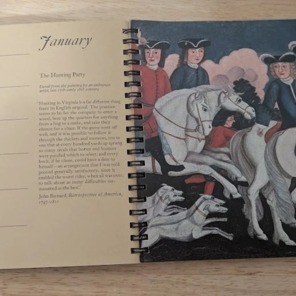 Vintage 1975 Metropolitan Museum of Art Calendar.